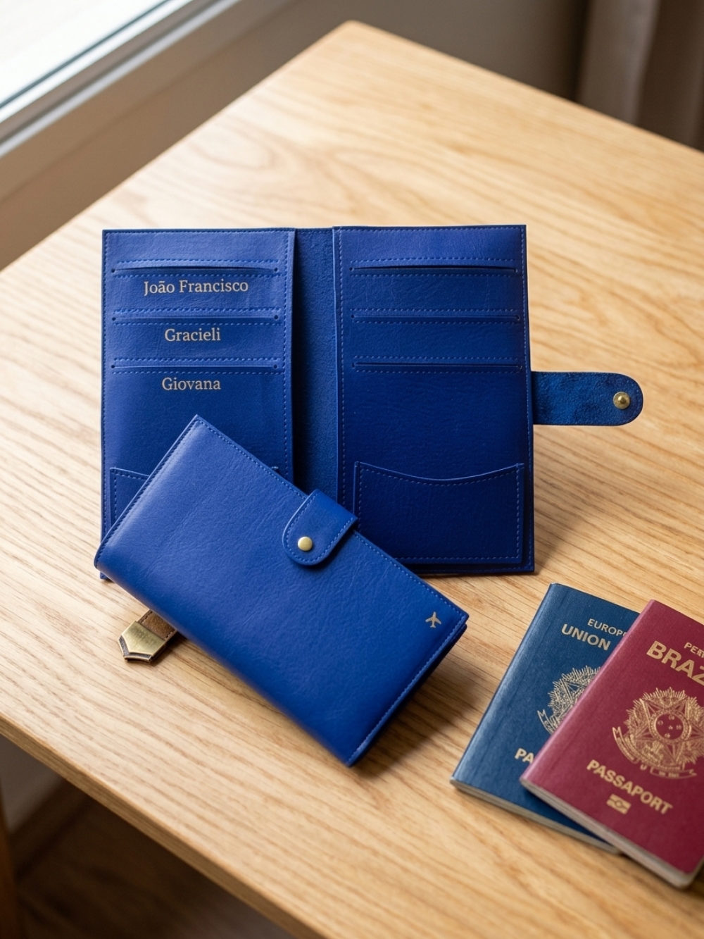Porta Passaporte Família