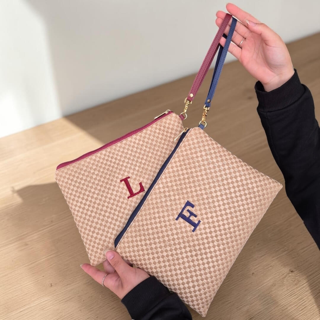 Necessaire Clutch Palha - Imagem 6