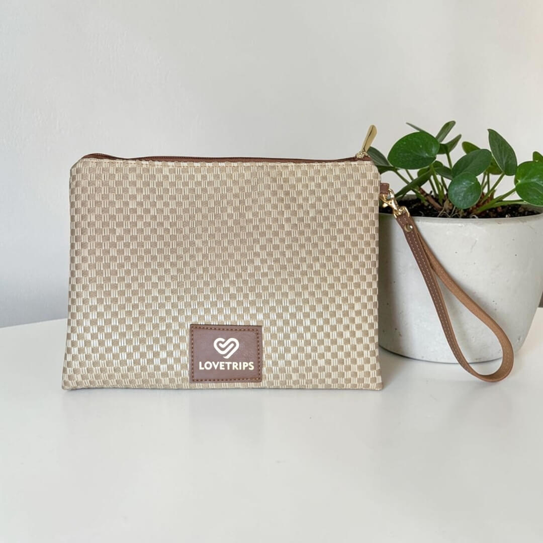 Necessaire Clutch Palha - Imagem 10