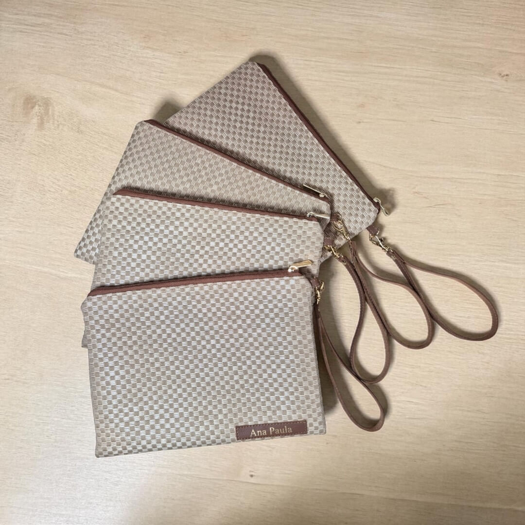 Necessaire Clutch Palha - Imagem 5