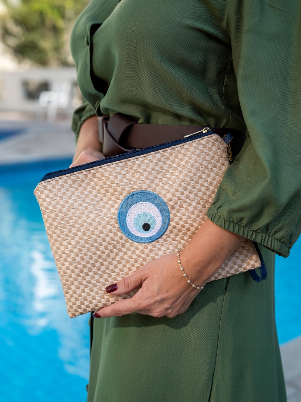 Necessaire Clutch Palha